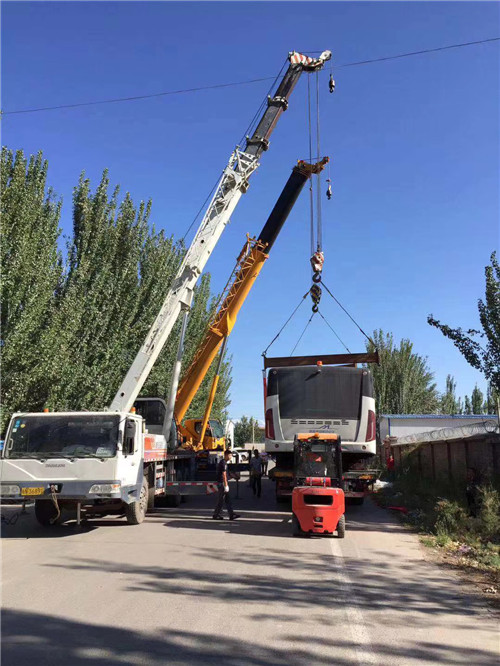 西峡县港口集装箱搬运案例